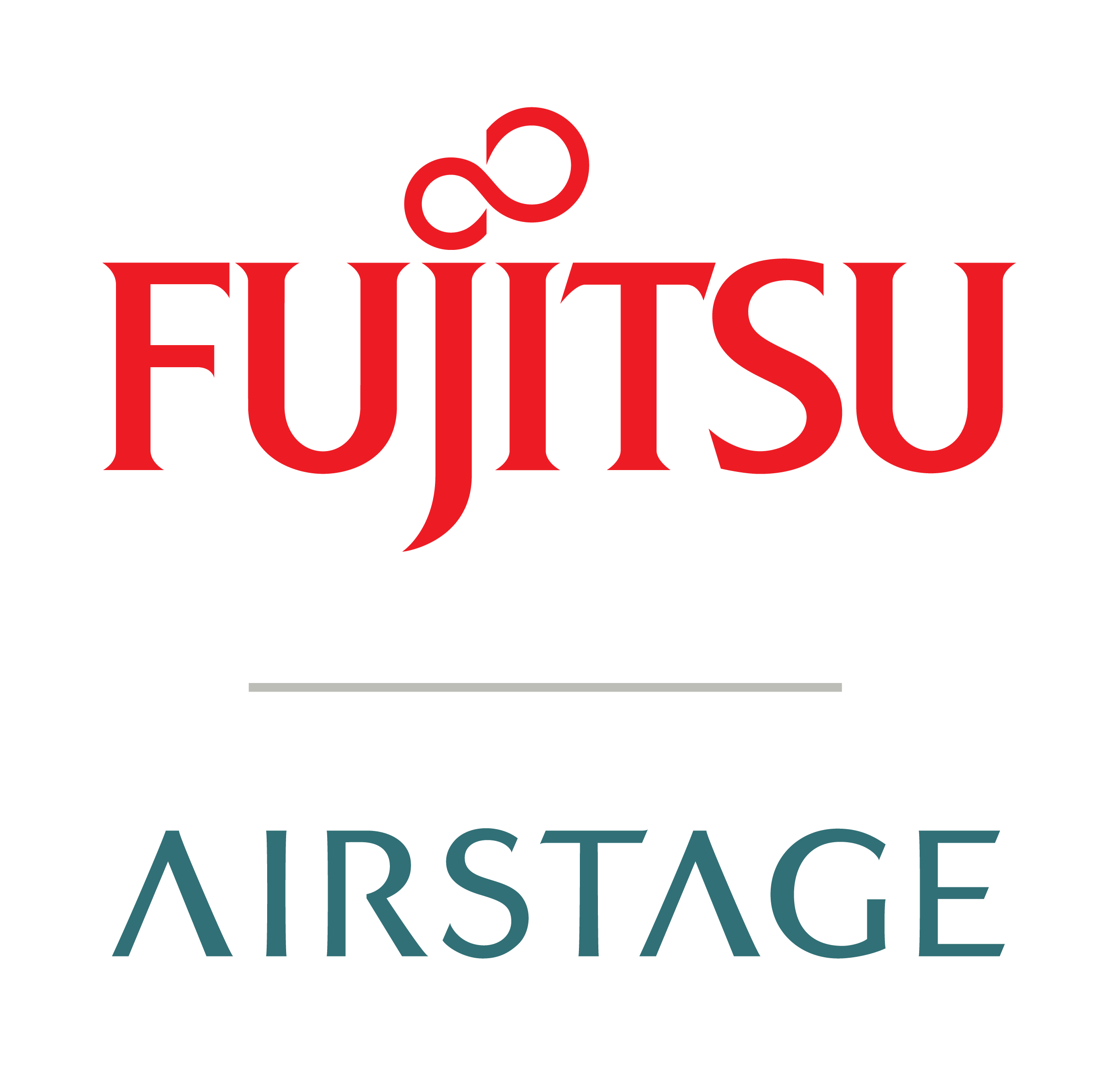FUJITSU AIRSTAGE (CO-BRAND) logo - stacked - full colour-01